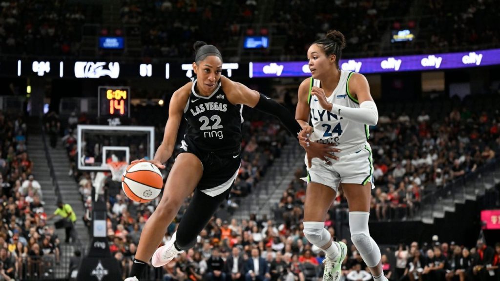 A’ja Wilson, Napheesa Collier lead 5 finalists for WNBA MVP