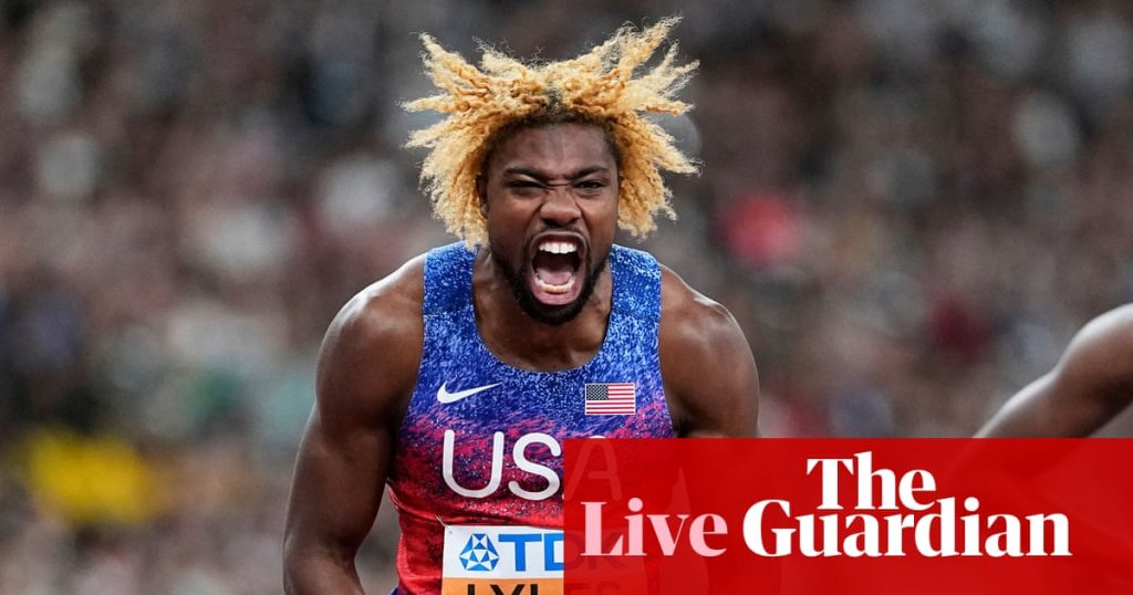 World Athletics Championships 2025: Lyles and Jefferson-Wooden take 200m titles, Benjamin and Bol win 400m hurdles – live | World Athletics Championships