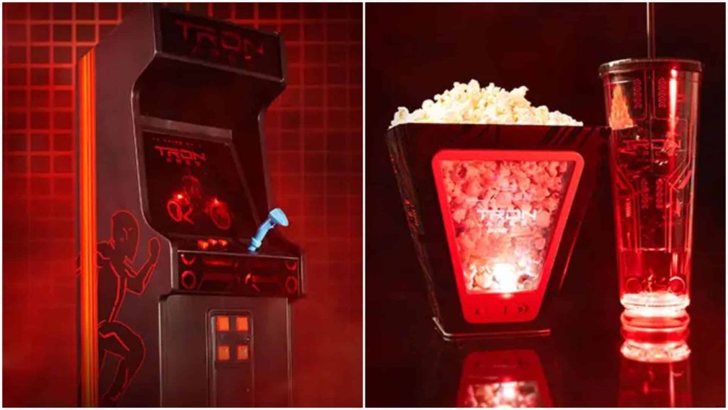 New Tron: Ares Popcorn Bucket & Tumbler Combo Coming to Regal Cinemas