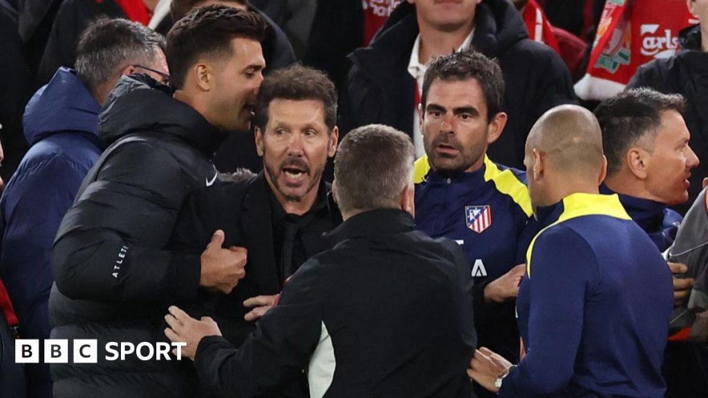 Atletico and Uefa to review ‘spit’ footage during Liverpool match